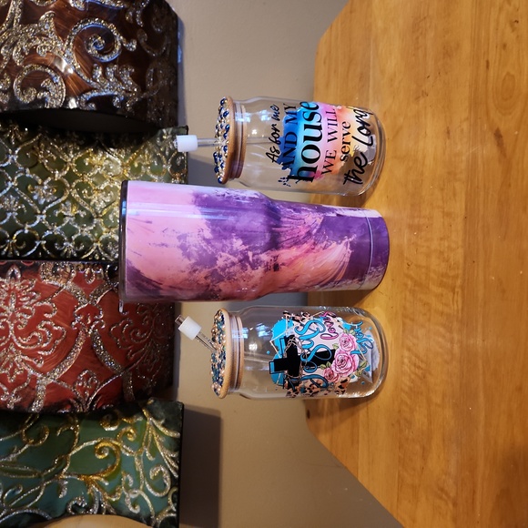 Customized Glass Drinware - Set of 2 - Picture 3 of 3